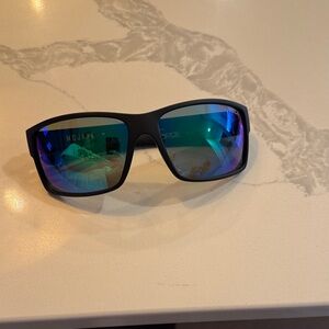 Blue Mirrored Sunglasses